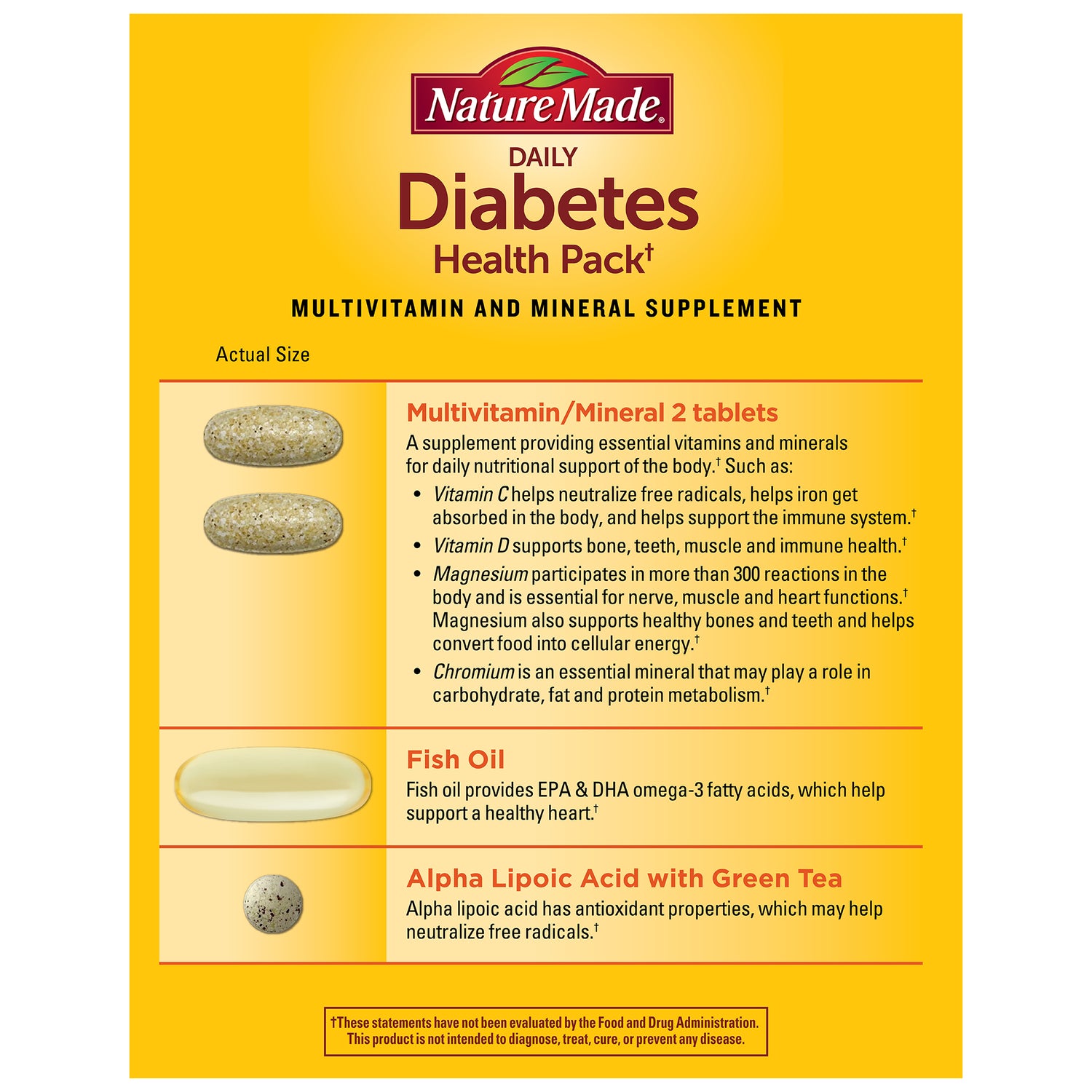 Diabetes Health Pack† Packets | 