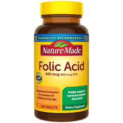 Folic Acid 400 mcg Tablets