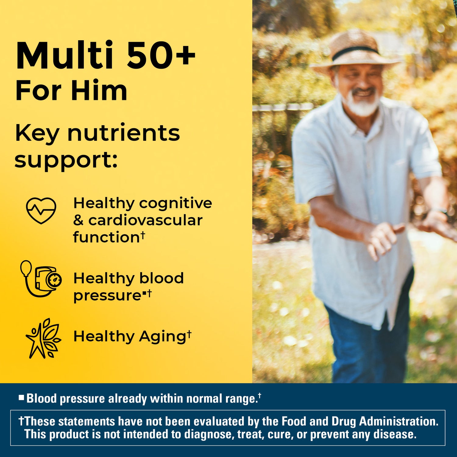 Men's Multivitamin 50+ Tablets | 