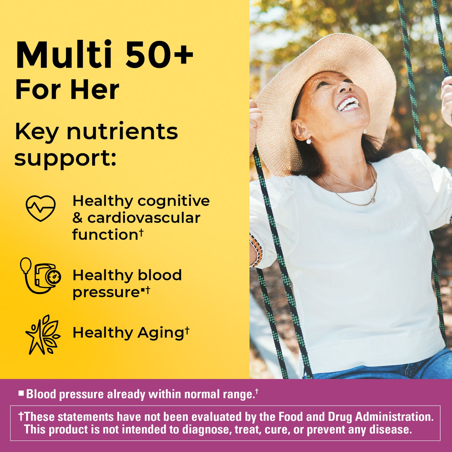 Women's Multivitamin 50+ Tablets | 
