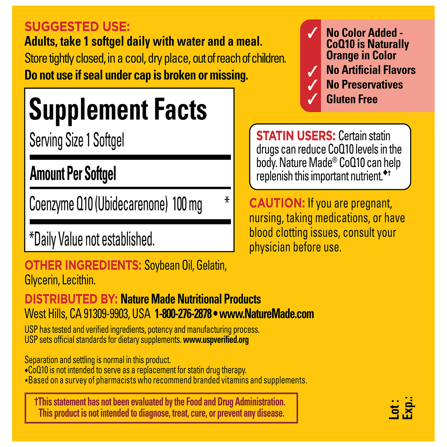 CoQ10 100 mg Softgels | 40
