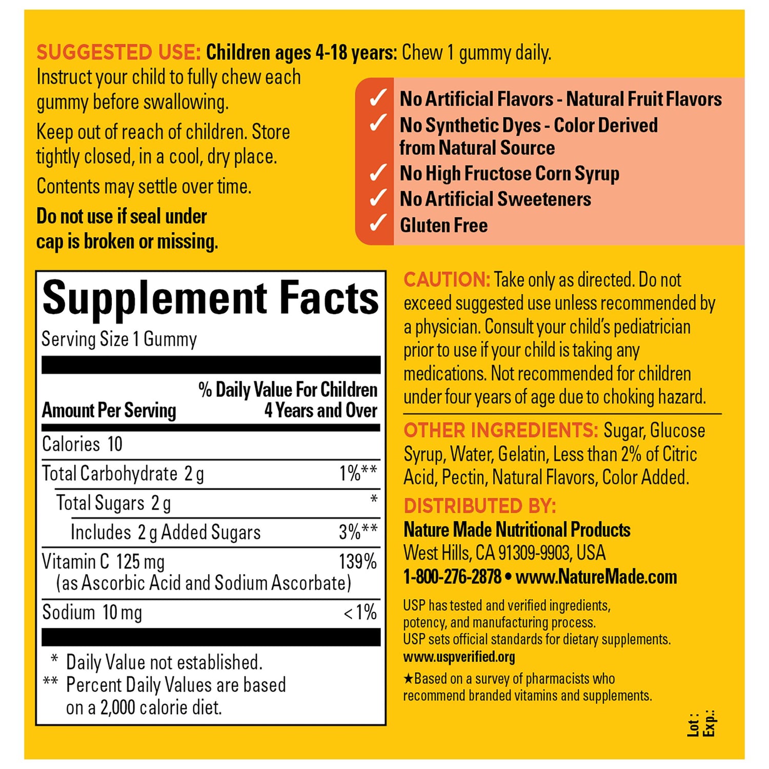 Kids First® Vitamin C Gummies | 