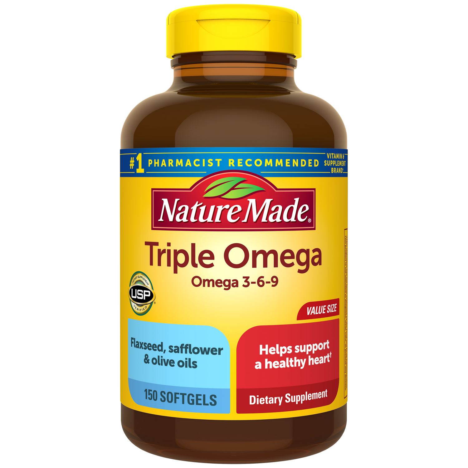 Triple Omega 3-6-9 Softgels | 