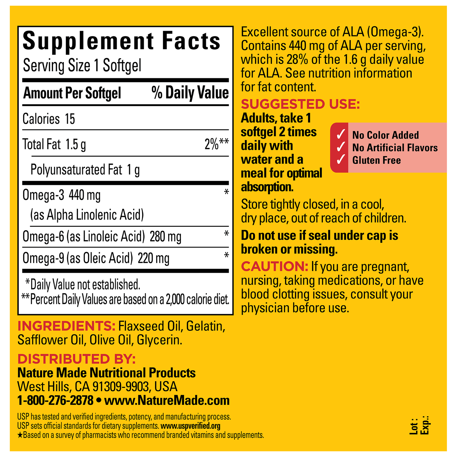 Triple Omega 3-6-9 Softgels | 