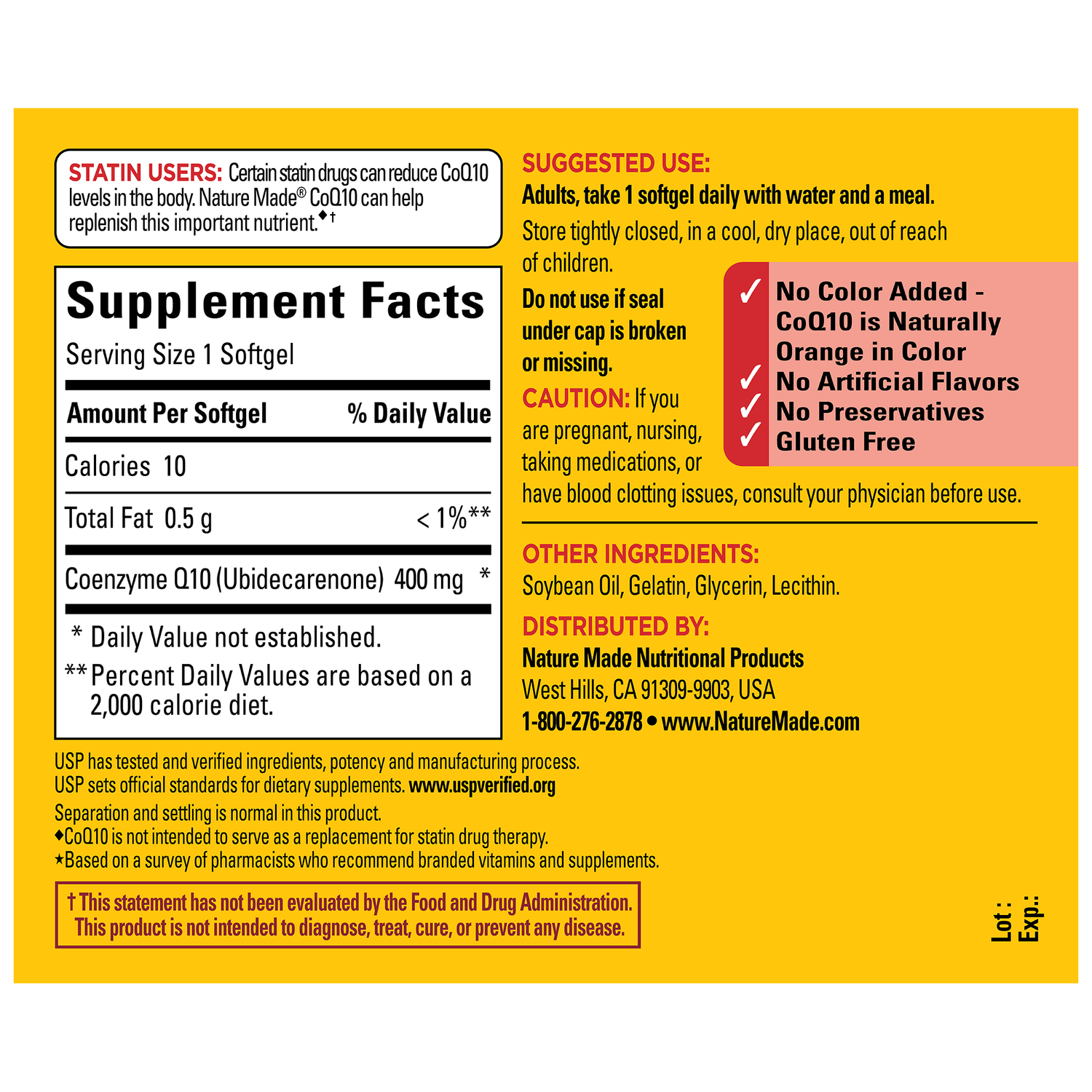 CoQ10 Extra Strength 400 mg Softgels | 
