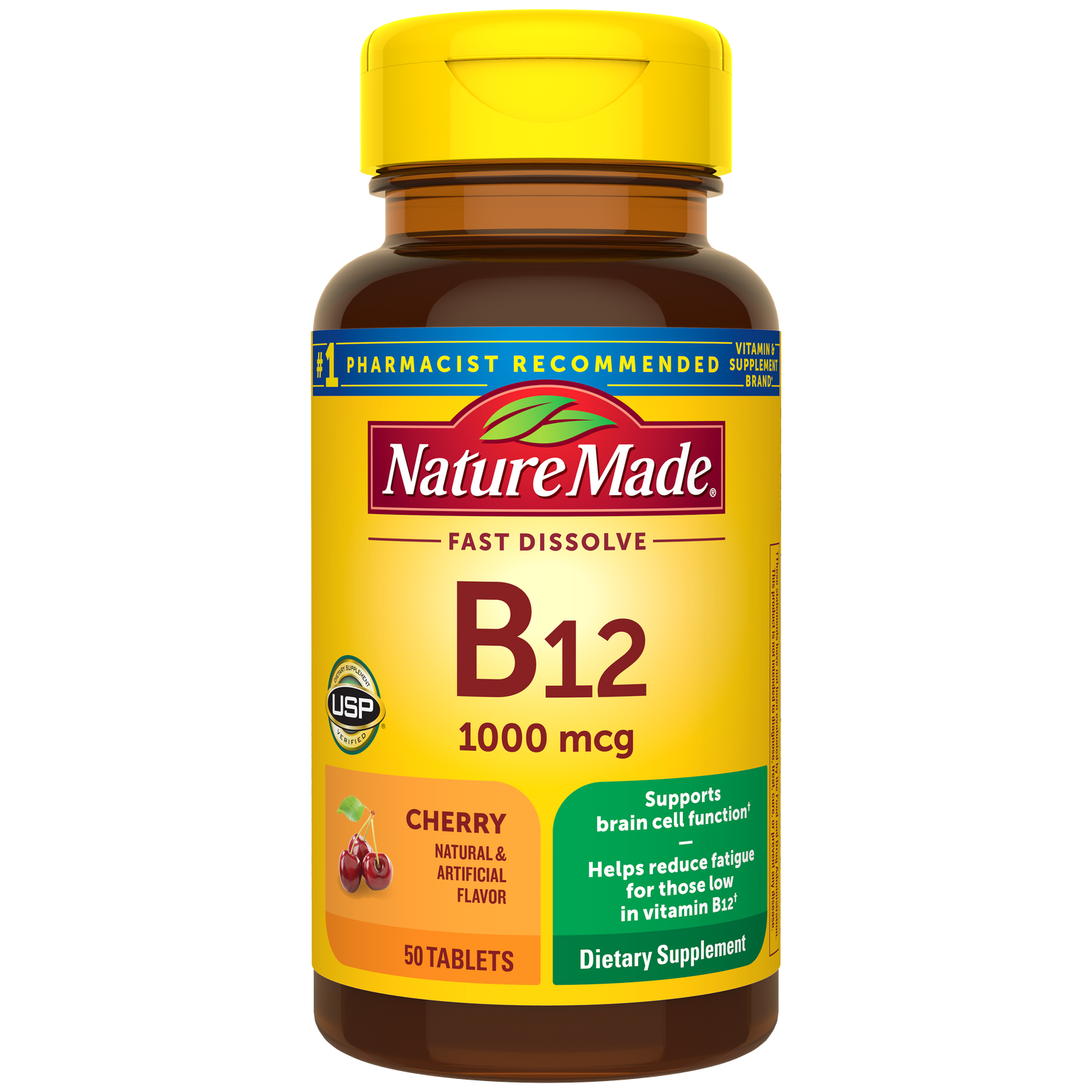 Vitamin B12 1000 mcg Fast Dissolve Tablets | 