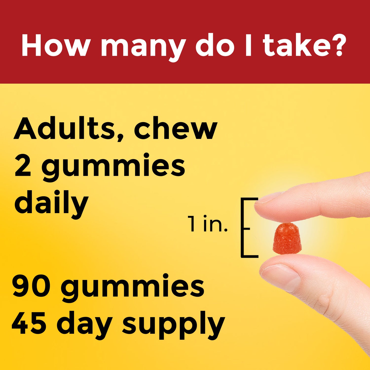 Fish Oil 400 mg (57 mg Omega-3) Gummies | 90