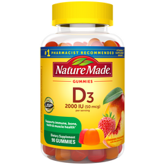 Vitamin D3 2000 IU (50 mcg) Gummies