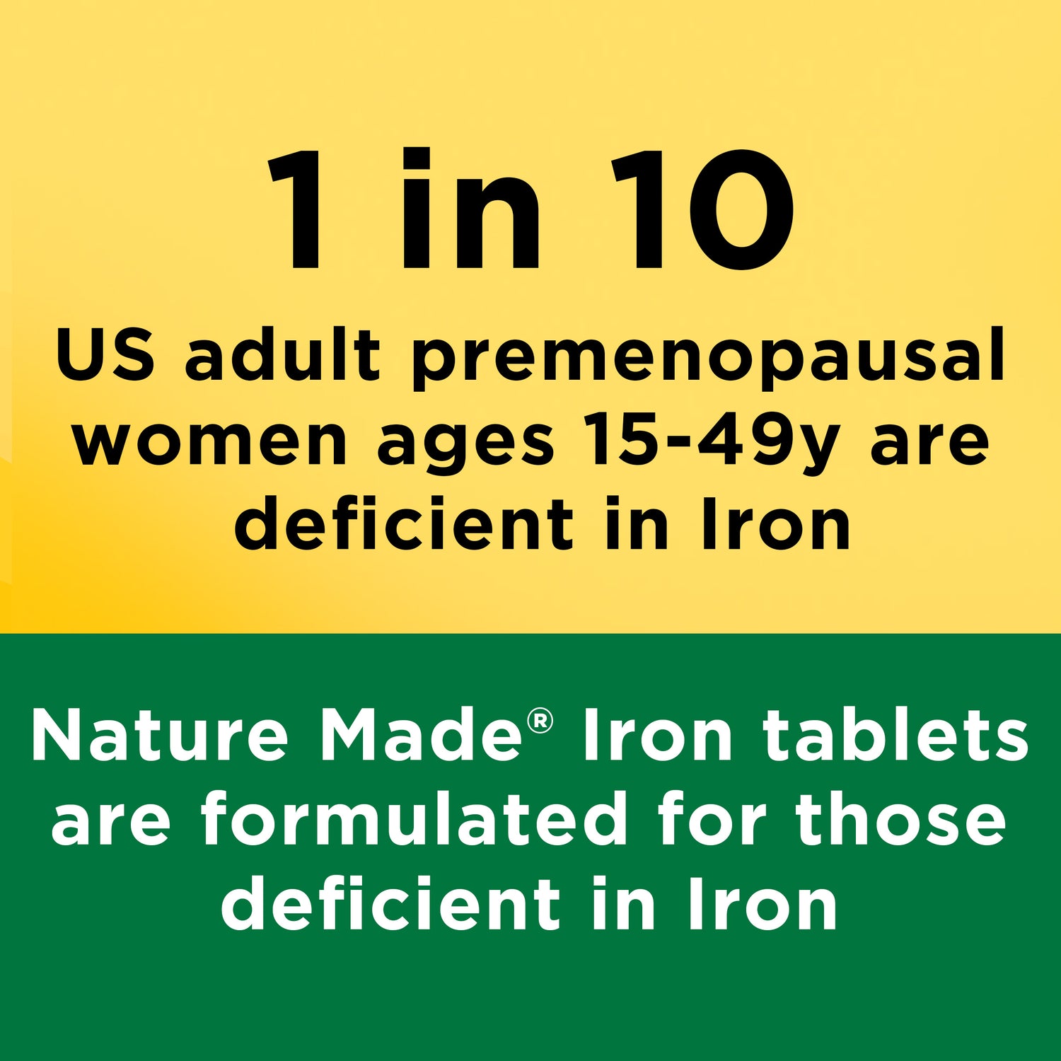 Iron 65 mg Tablets (325 mg Ferrous Sulfate) | 