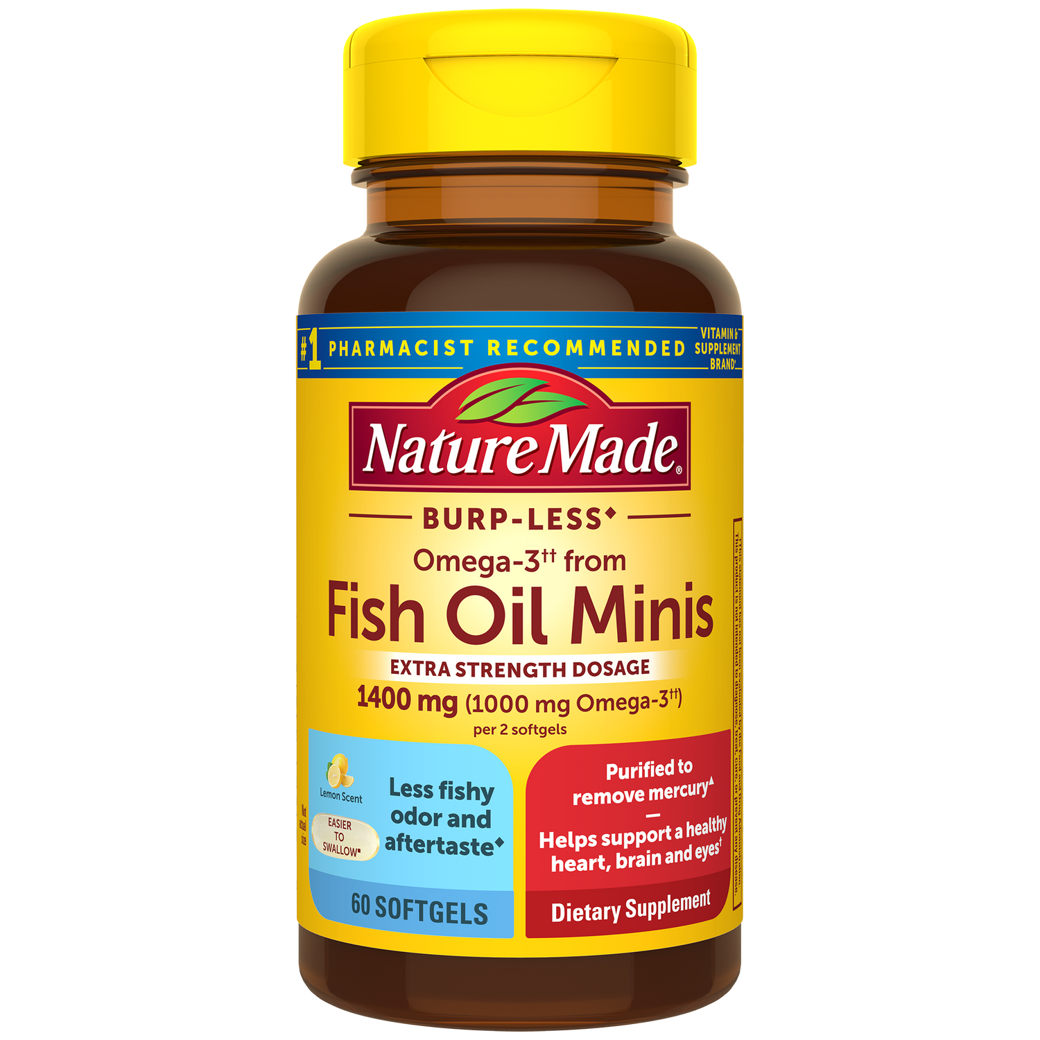 Extra Strength Omega-3†† From Fish Oil Minis | 