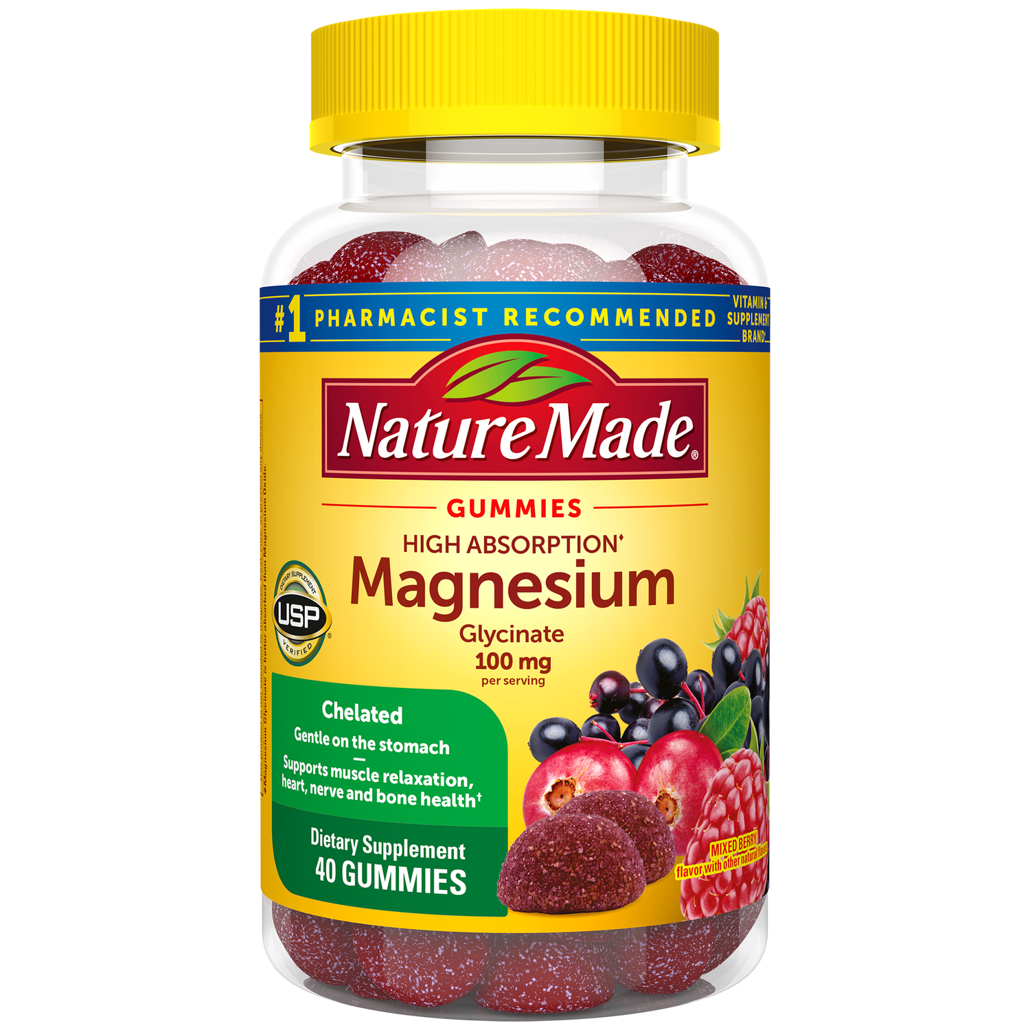 High Absorption Magnesium Glycinate Gummies | 