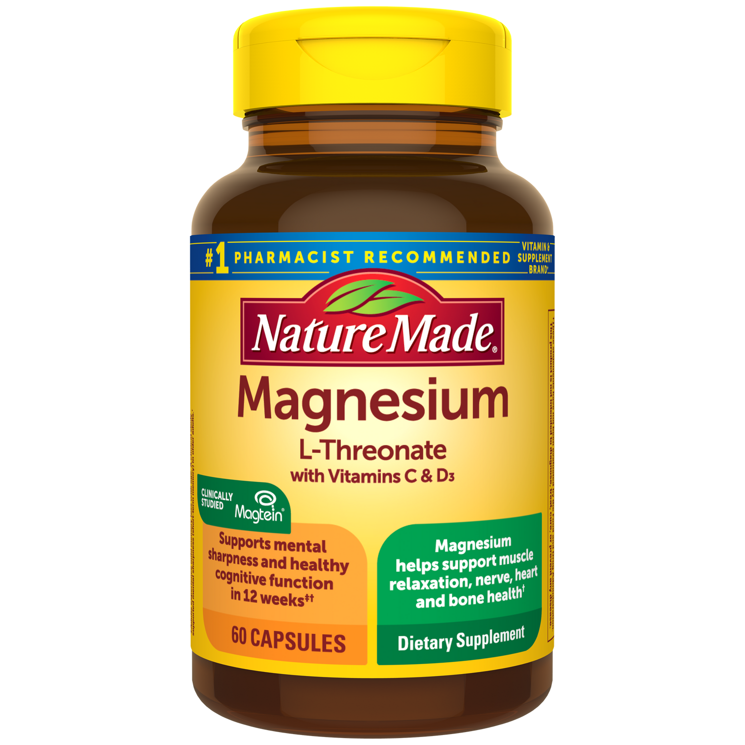 Magtein® Magnesium L-Threonate | 60