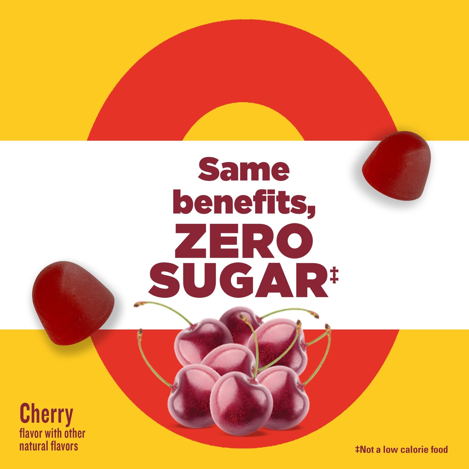 Zero Sugar Vitamin D3 Gummies | Nature Made Zero Sugar Vitamin D3 Gummies supporting immune, bone, teeth, and muscle health