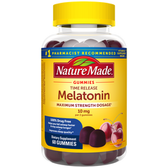 Time Release Melatonin Gummies Maximum Strength Dosage‡ 10 mg Per Serving
