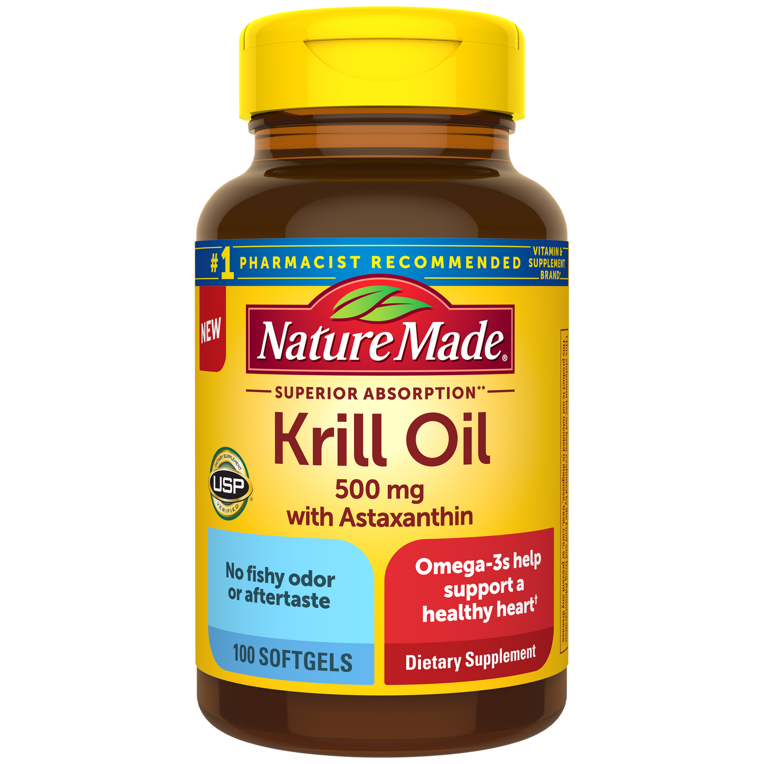 Superior Absorption** Krill Oil 500 Mg Softgels | 100