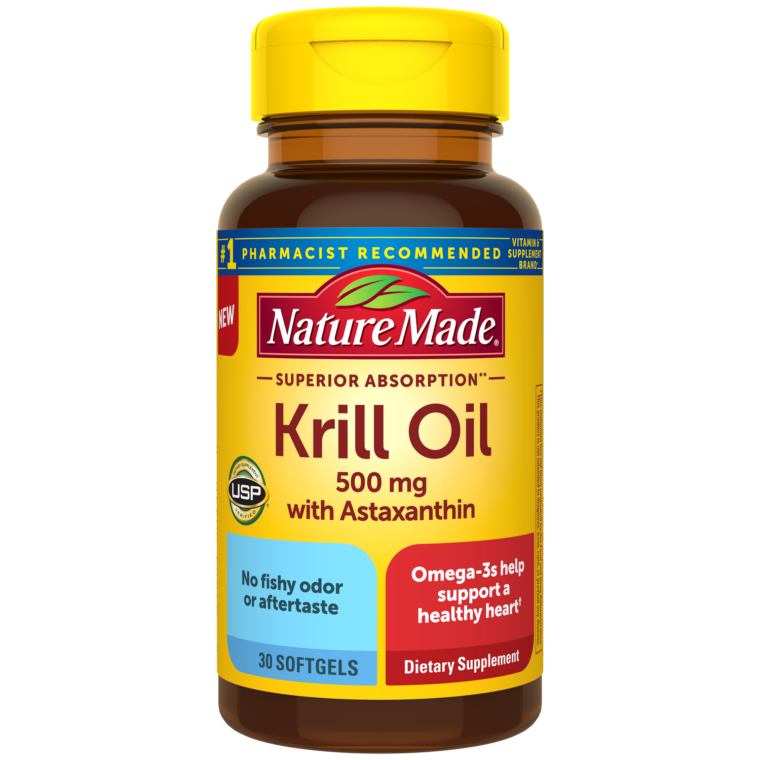 Superior Absorption** Krill Oil 500 Mg Softgels | 30