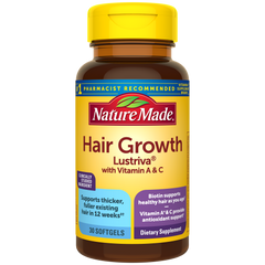 Hair Growth Lustriva® with Vitamin A & C Softgels