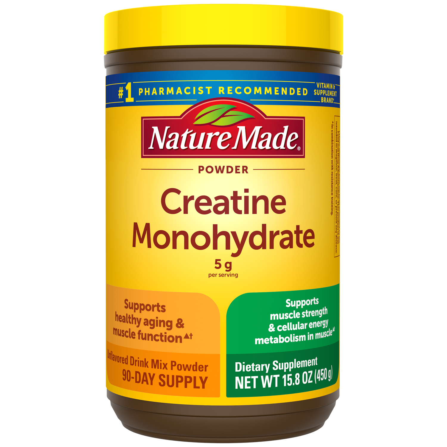Micronized Creatine Monohydrate 5 g Drink Mix Powder | 90