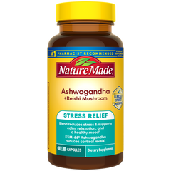 Ashwagandha + Reishi Mushroom Capsules