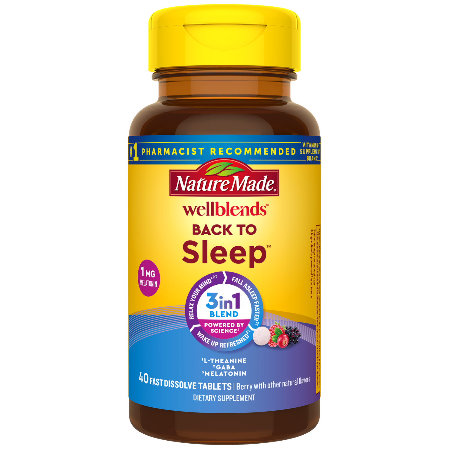 Wellblends™ Back to Sleep™ Fast Dissolve Tablets | 