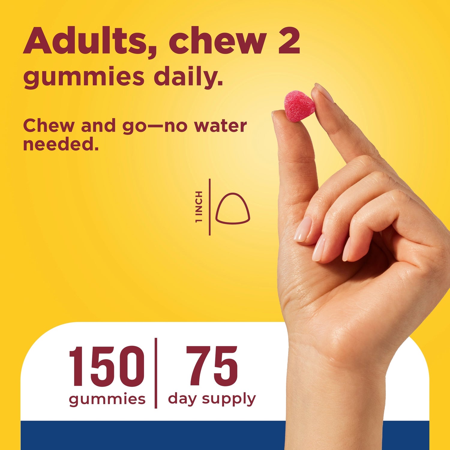 Men's Multi + Omega-3 Gummies | 150