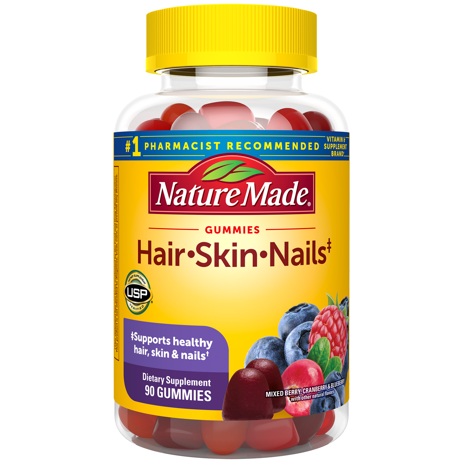 Hair-Skin-Nails‡ Gummies | 90