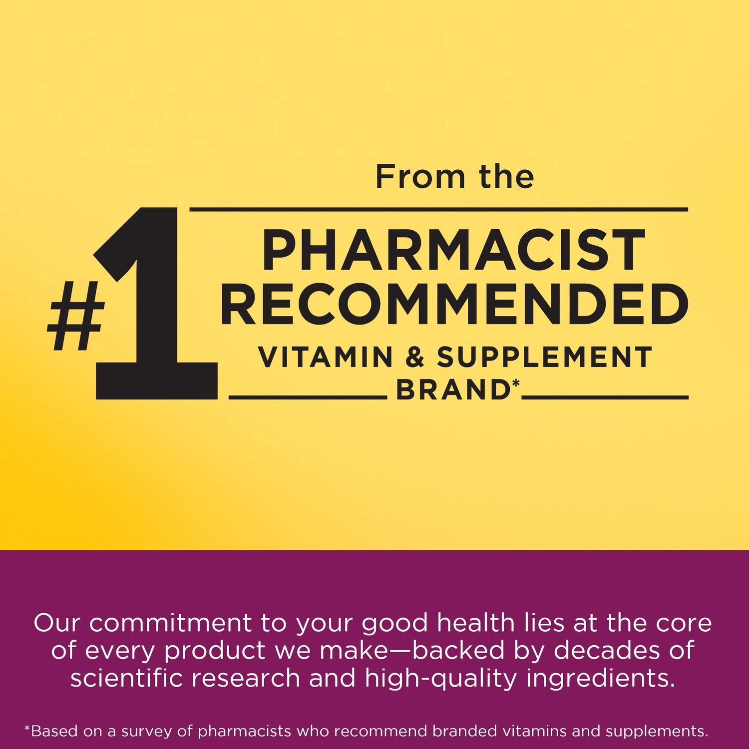 Women's Multivitamin Gummies | Nature Made #1 pharmacist recommended vitamin and supplement brand badge