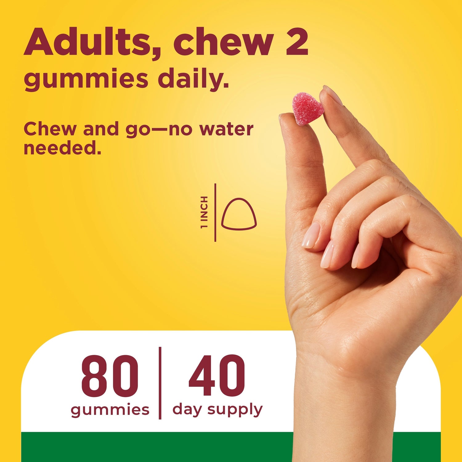Multivitamin + Omega-3 Gummies | 80