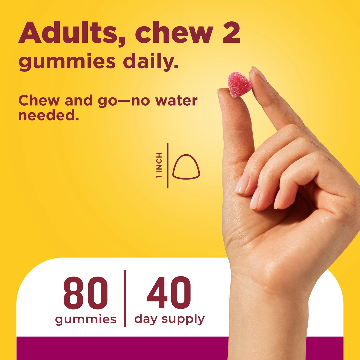 Women's Multivitamin + Omega-3 Gummies | 80