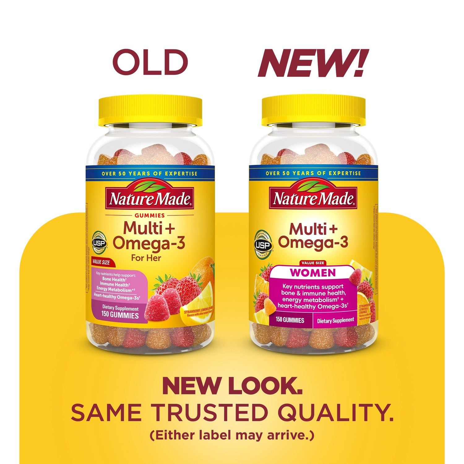 Women's Multivitamin + Omega-3 Gummies | 150