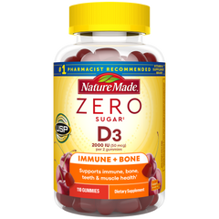 Zero Sugar Vitamin D3 Gummies