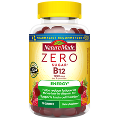 Zero Sugar‡ Energy◆ B12 Gummies 1000 Mcg Per Serving
