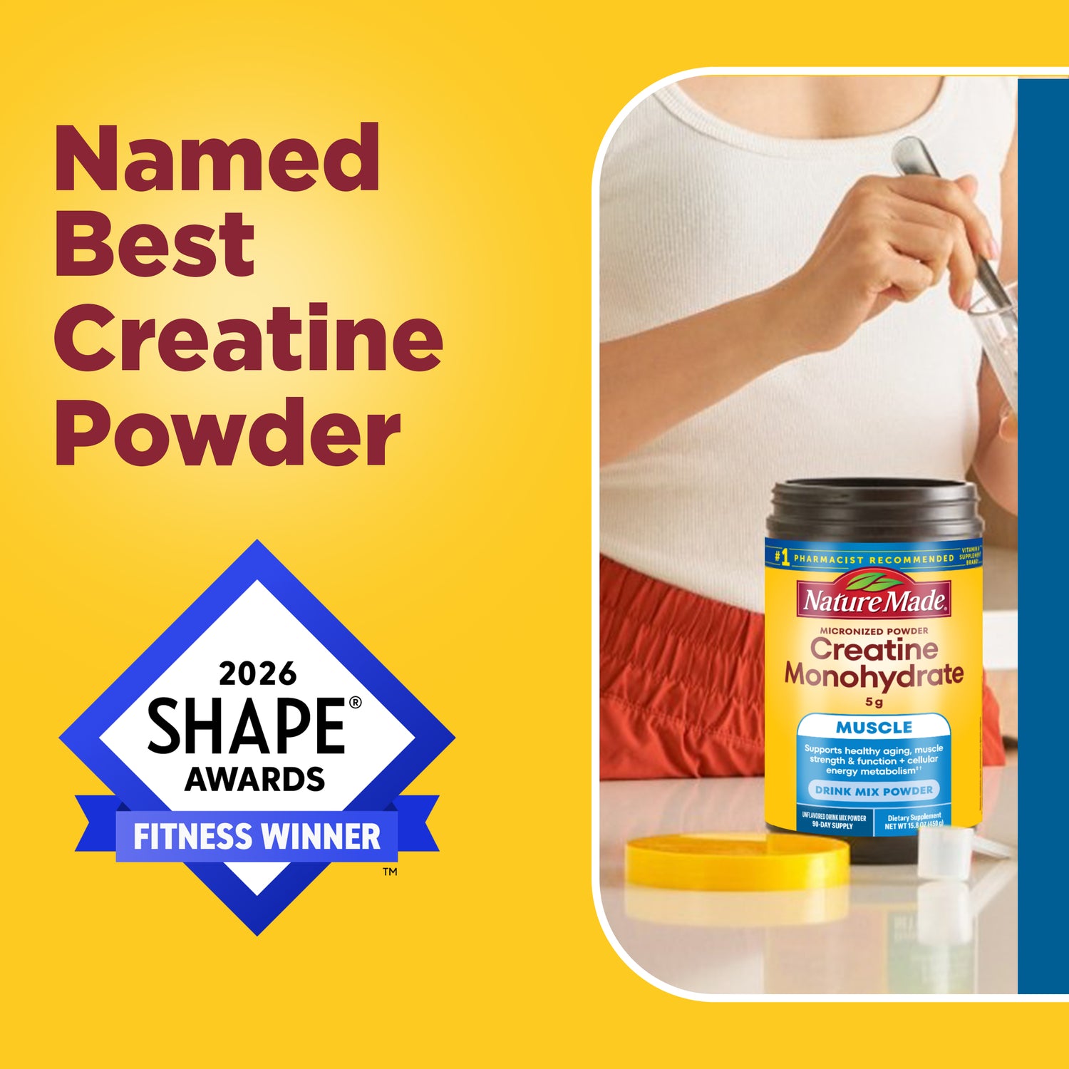 Micronized Creatine Monohydrate 5 g Drink Mix Powder | 40