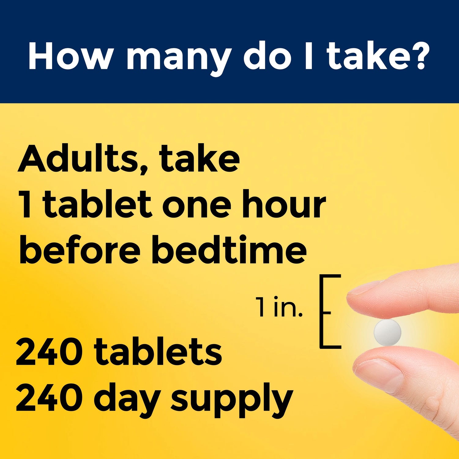 Melatonin 3 mg Tablets | 240