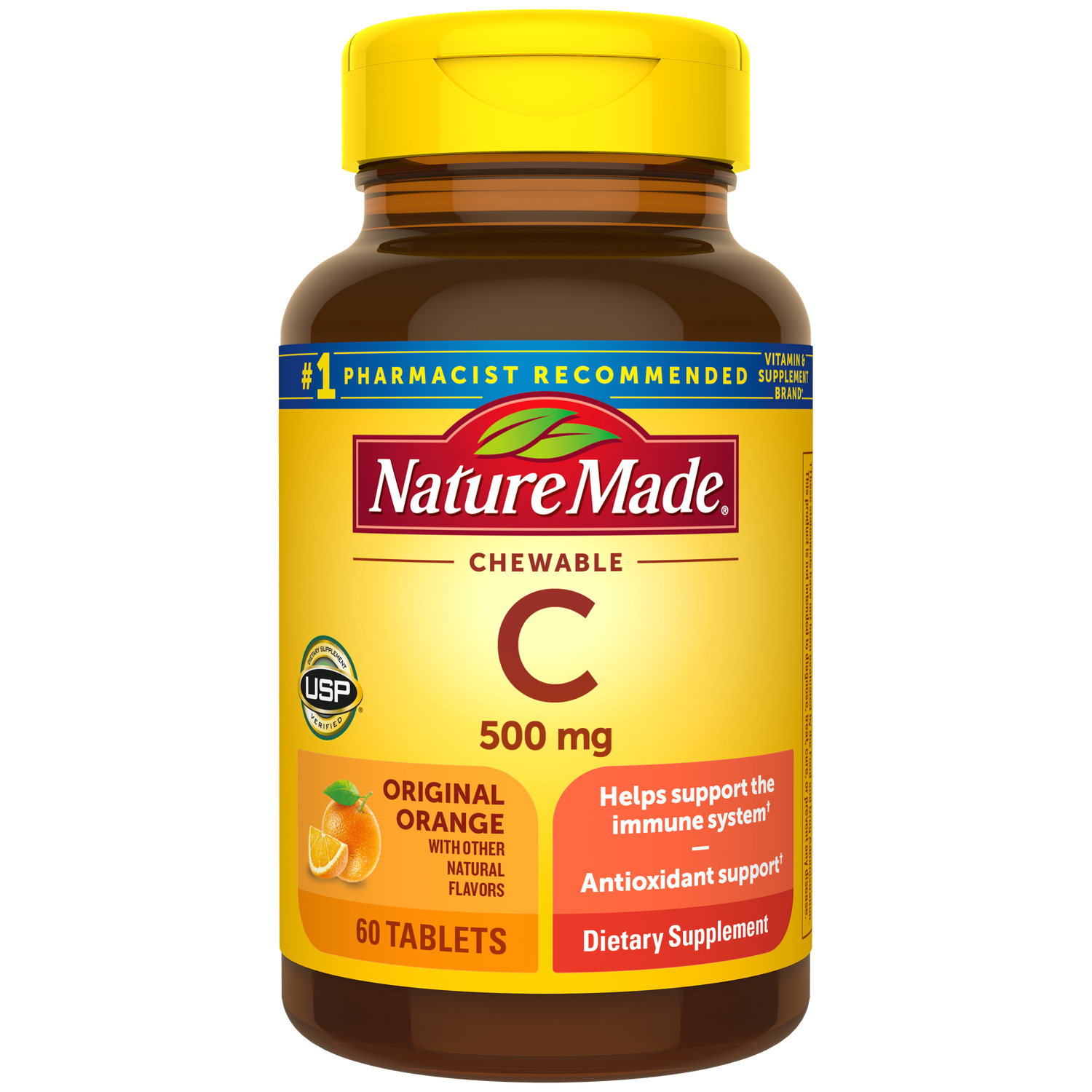 Chewable Vitamin C 500 mg Tablets | 60