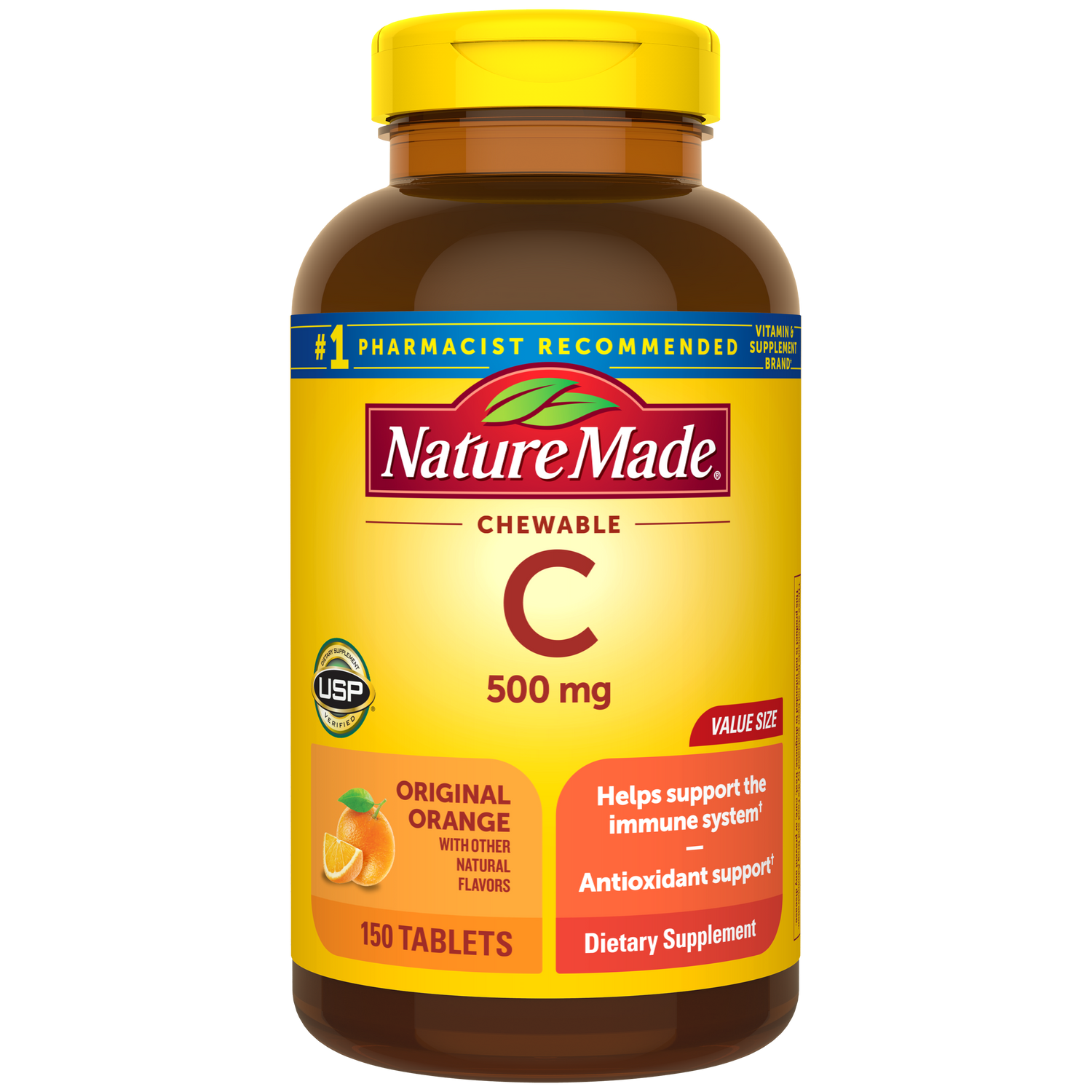 Chewable Vitamin C 500 mg Tablets | 150