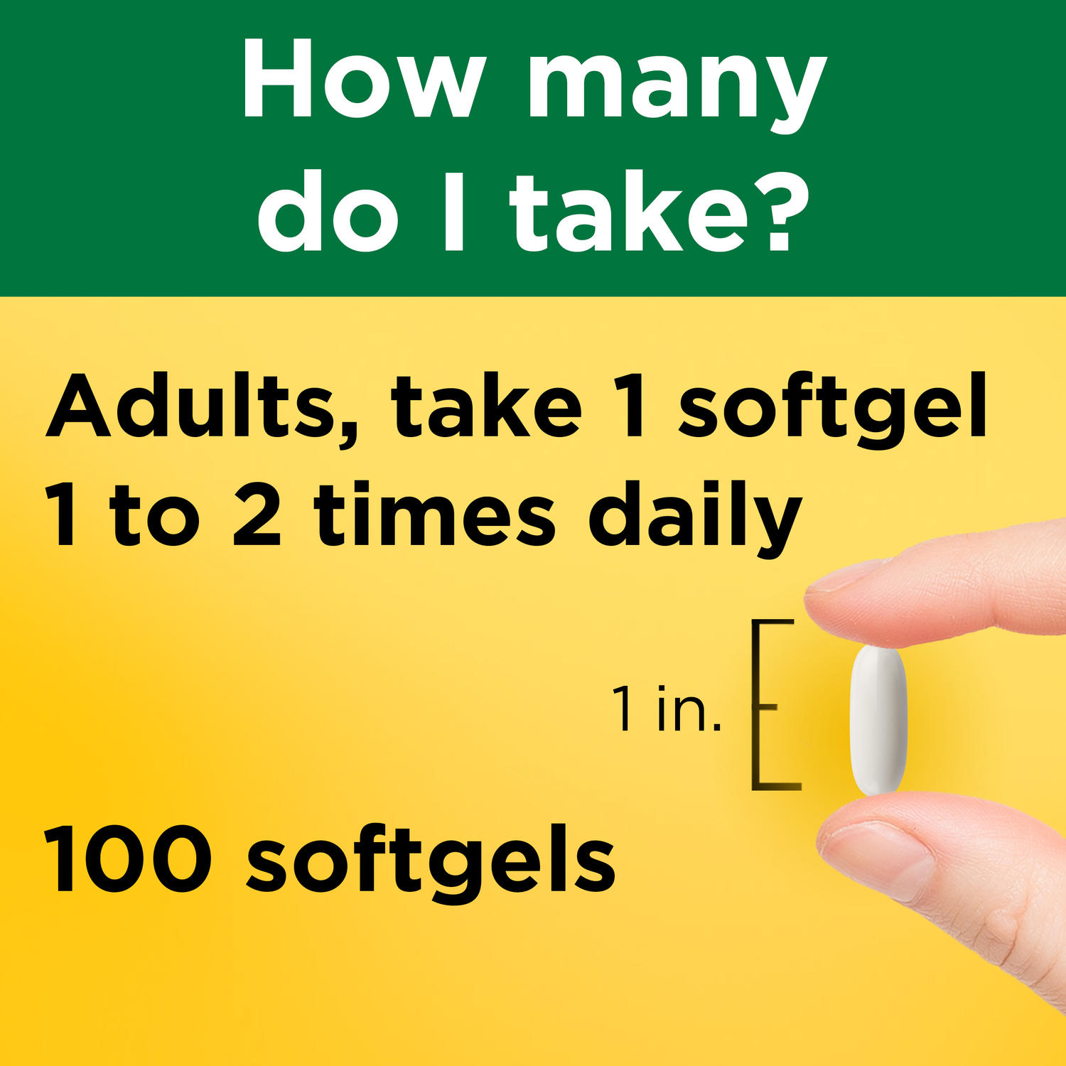Calcium 600 mg with Vitamin D3 Softgels | 100