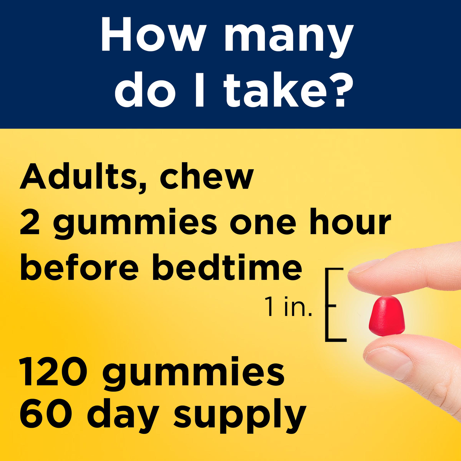10 Mg Melatonin Gummies Maximum Strength Dosage‡ | 120