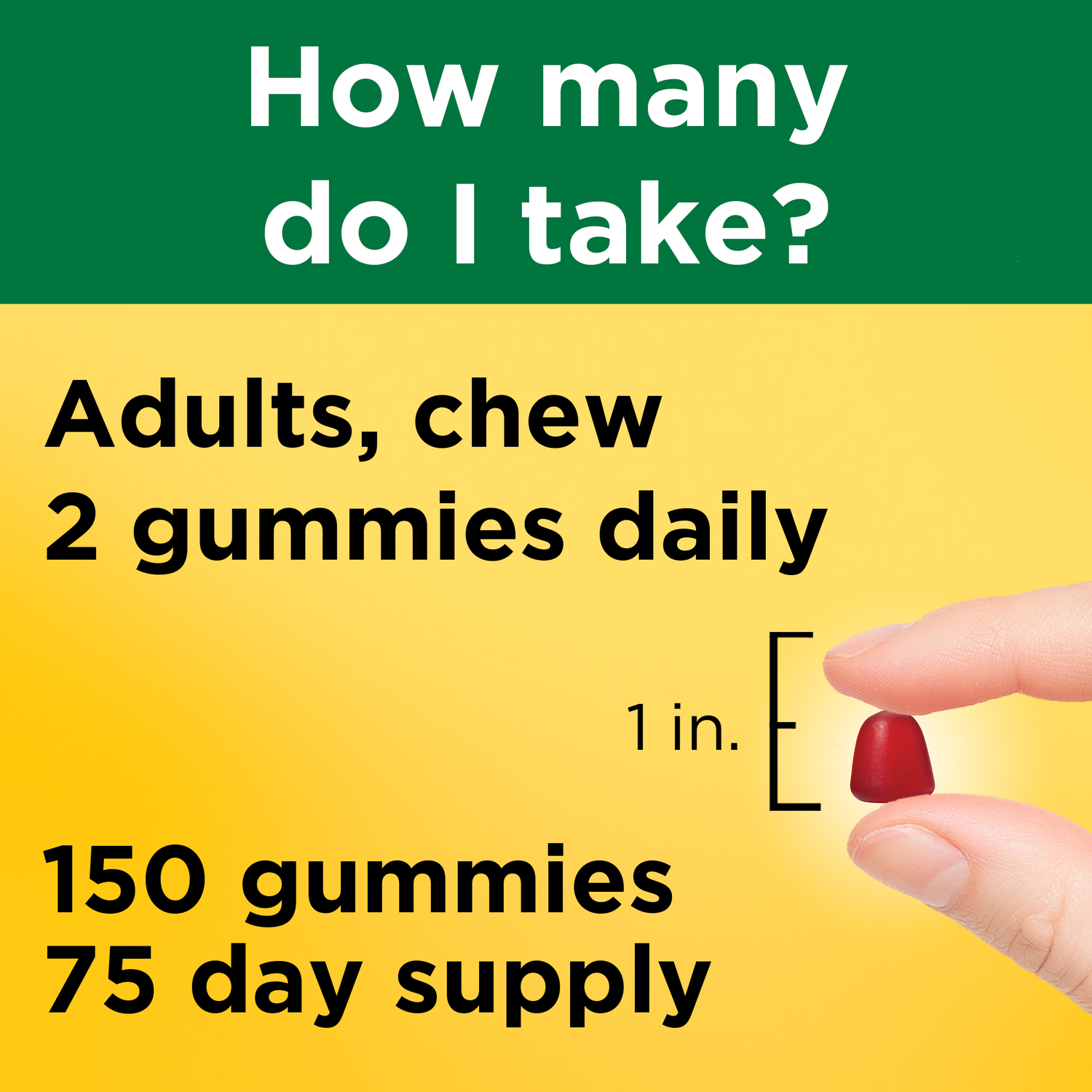 Energy B12 1000 mcg Gummies | 150