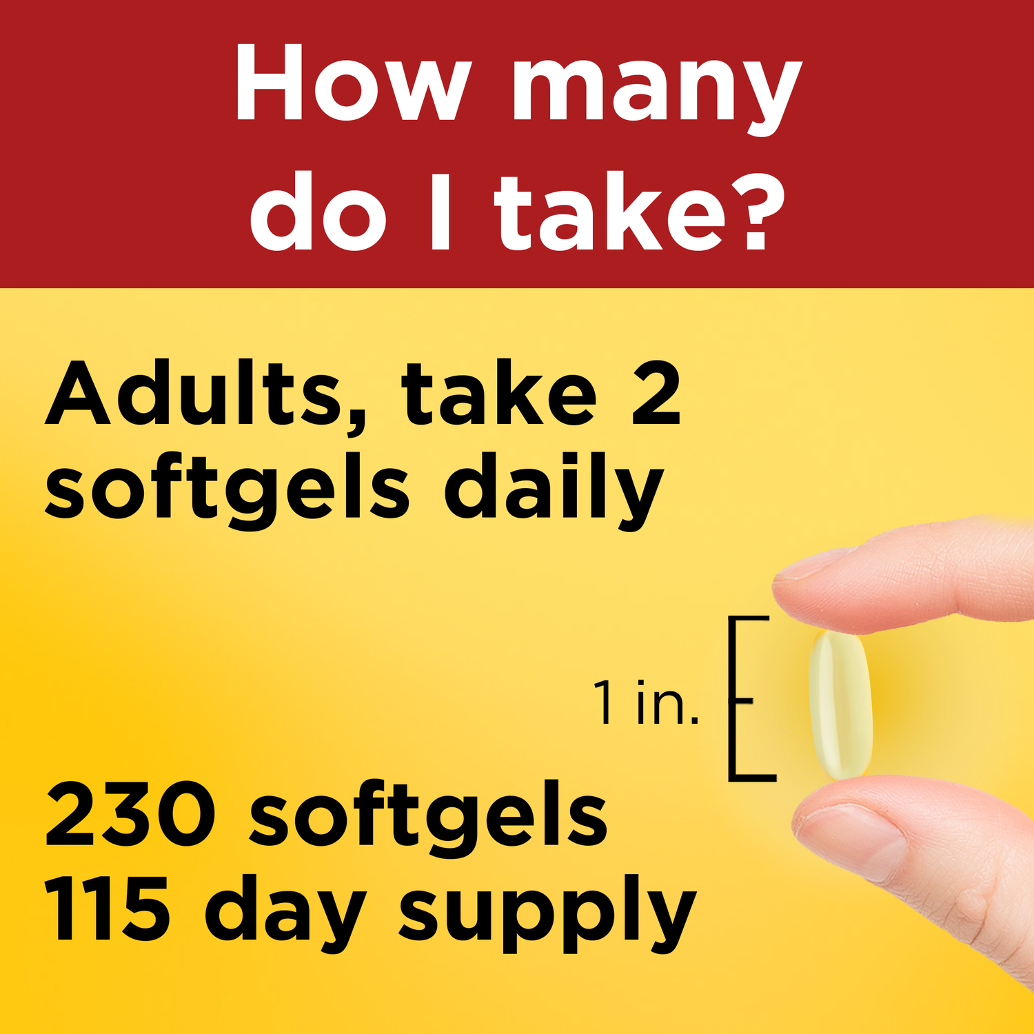 Fish Oil 1200 mg Softgels | 230