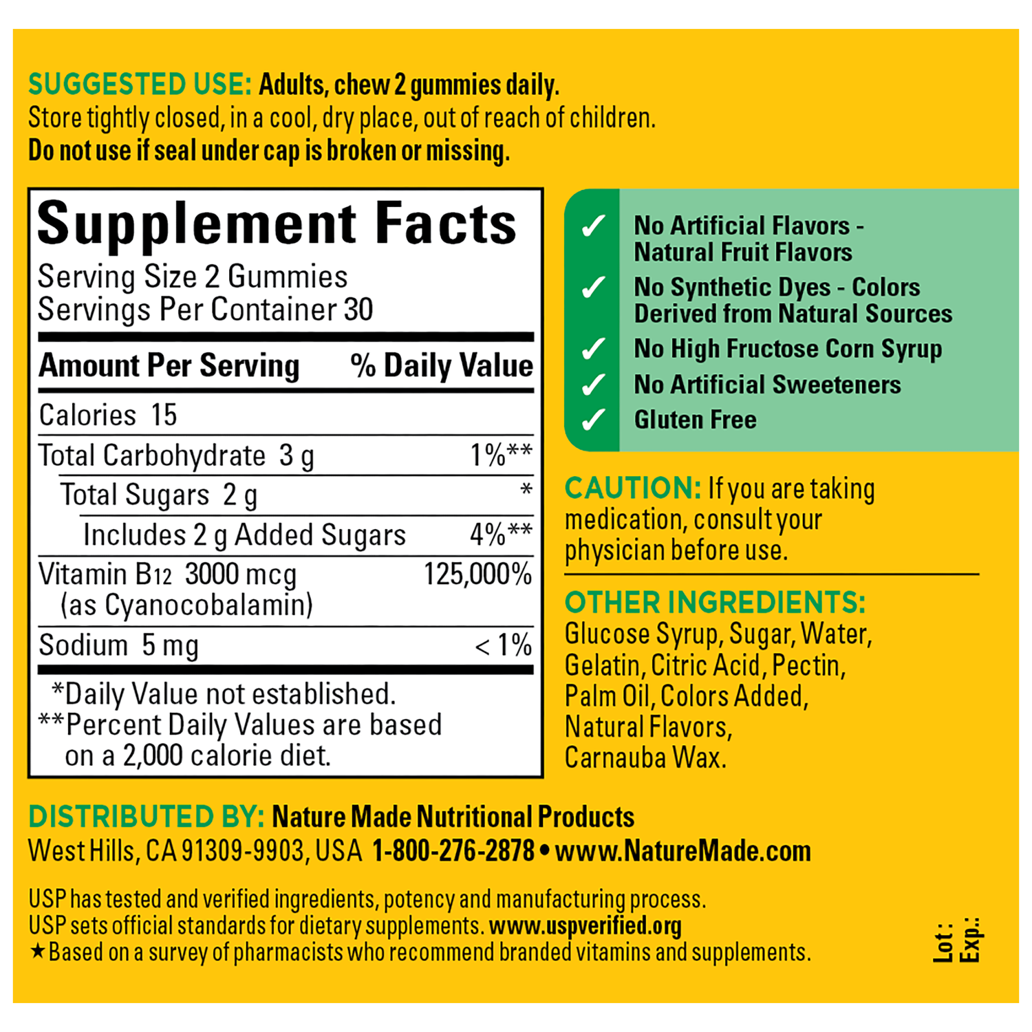Vitamin B12 Extra Strength Gummies | 