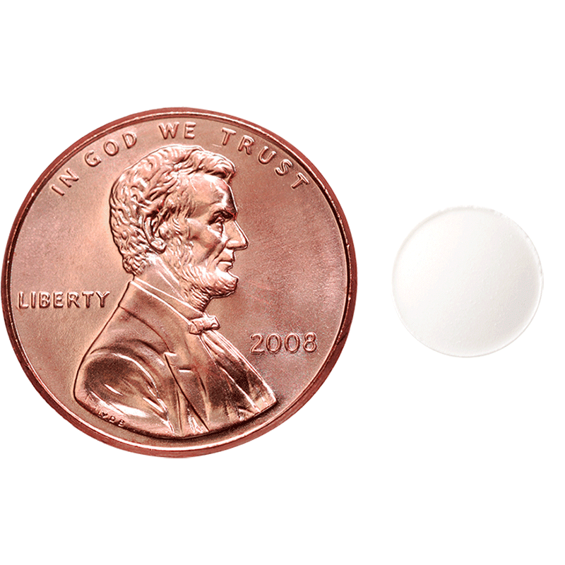 Melatonin 3 mg Tablets | Once cent coin next to a tablet supplement